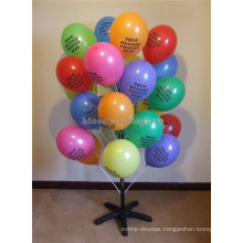 Free Design Simple Multi-Layer Toys Retail Store Black Metal Floorstanding Balloon Display Stand